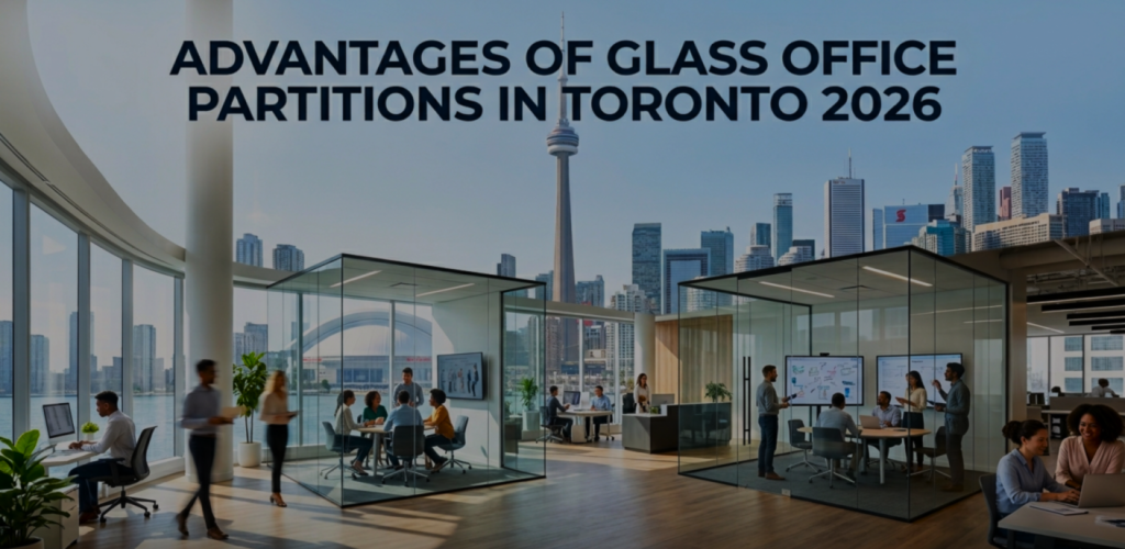 Advantages of glass office partitions in Toronto 2026