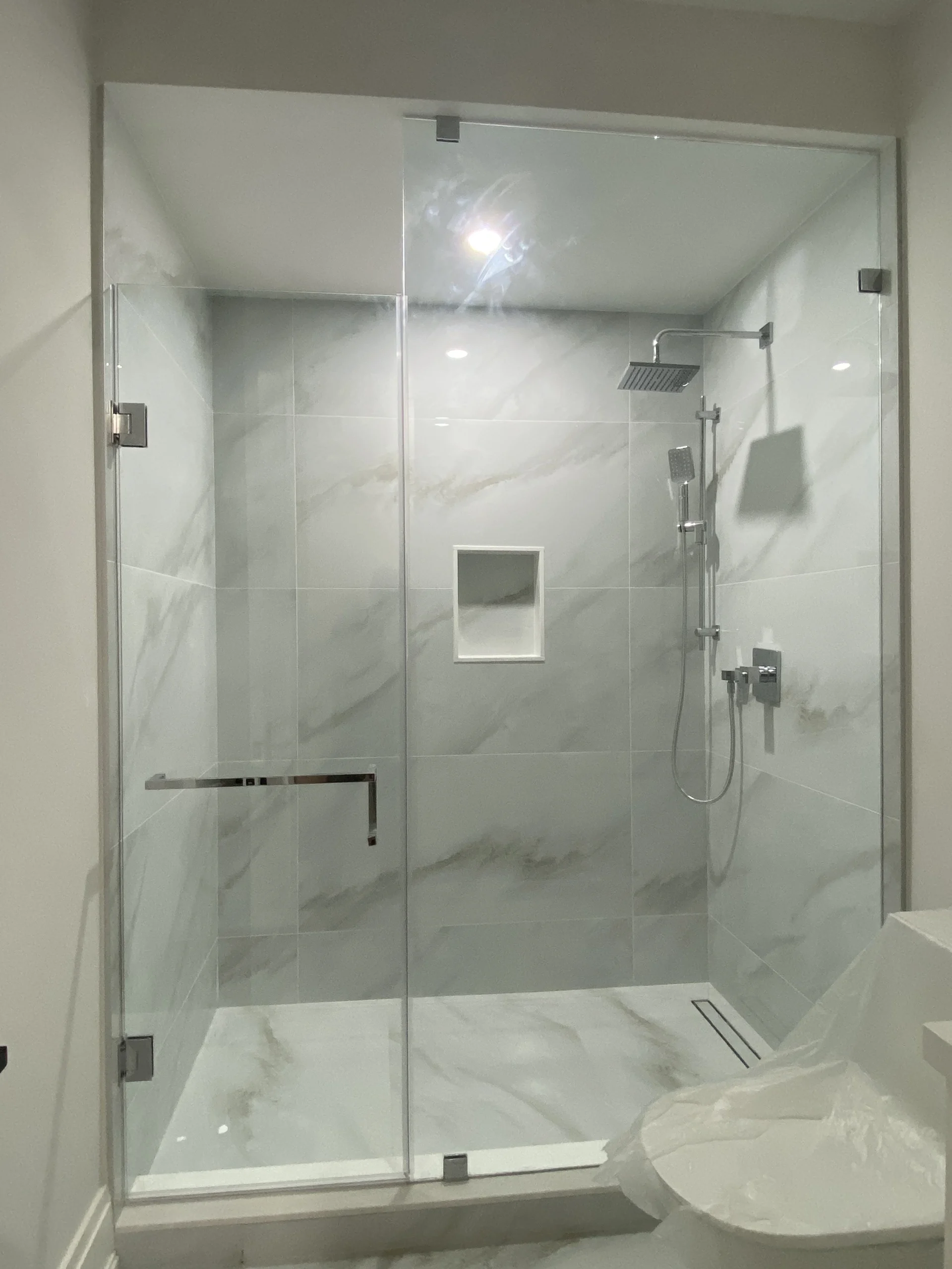 glass shower doors