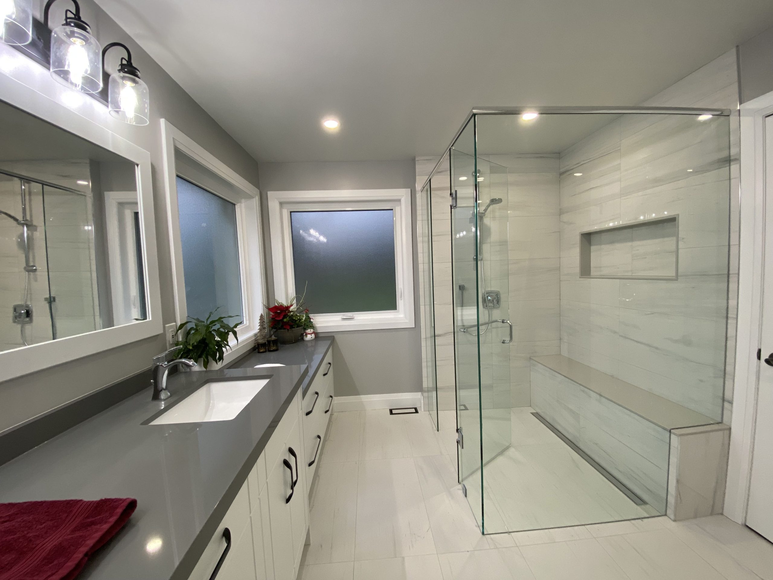 Shower glass