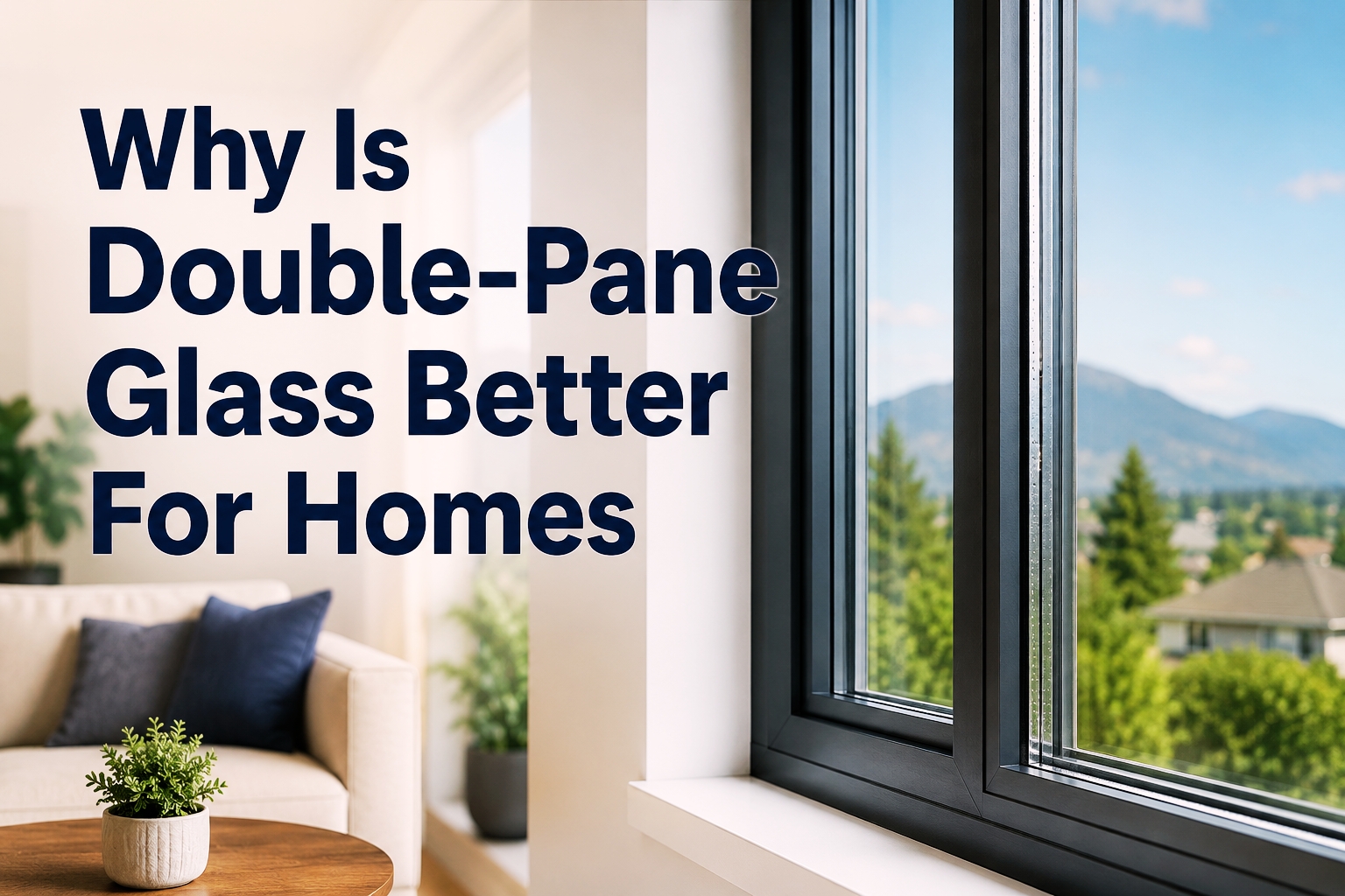 Why Is Double-Pane Glass Better For Homes